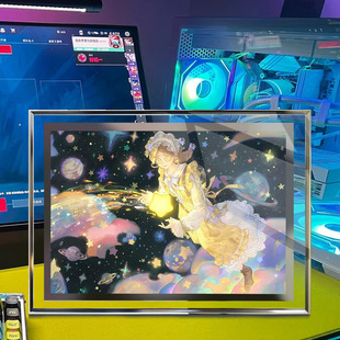 第五人格玩具商周边高颜值水晶玻璃相框桌面摆件摆台装饰送朋友礼