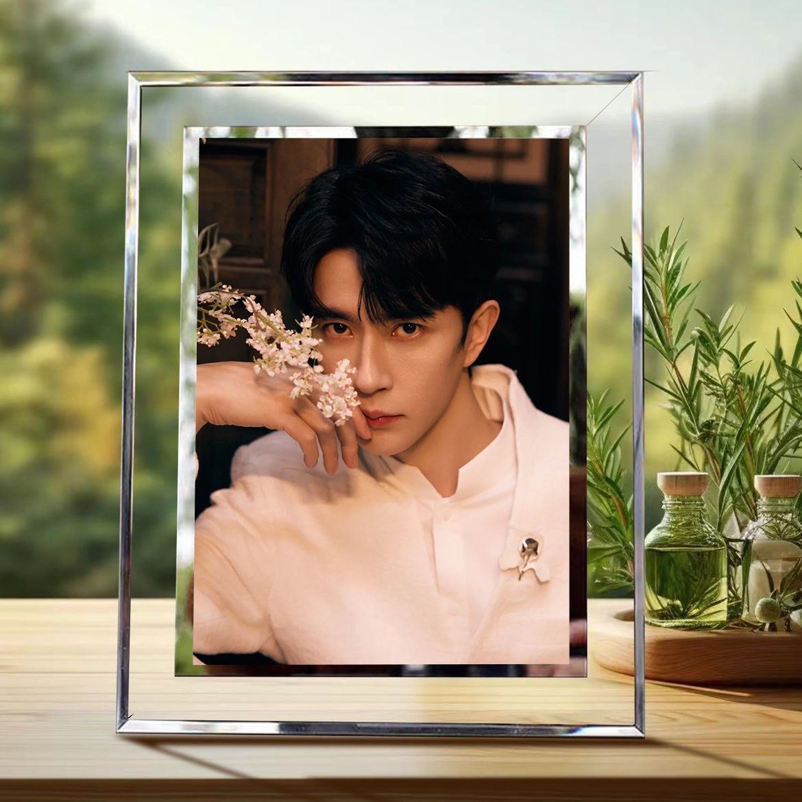 于朦胧愿世界安好粉丝纪念相框