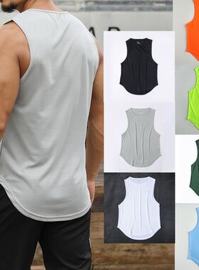 gym clothes tank top sportswear vest men 速干运动背心 无袖