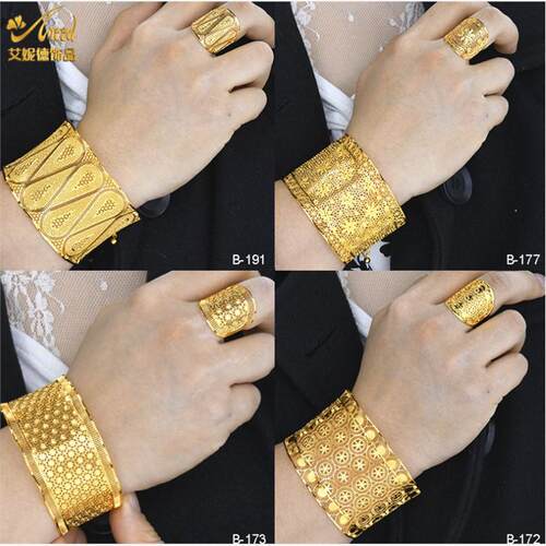 Dubai women's New Copper Bracelet Ring Middle East Indian br