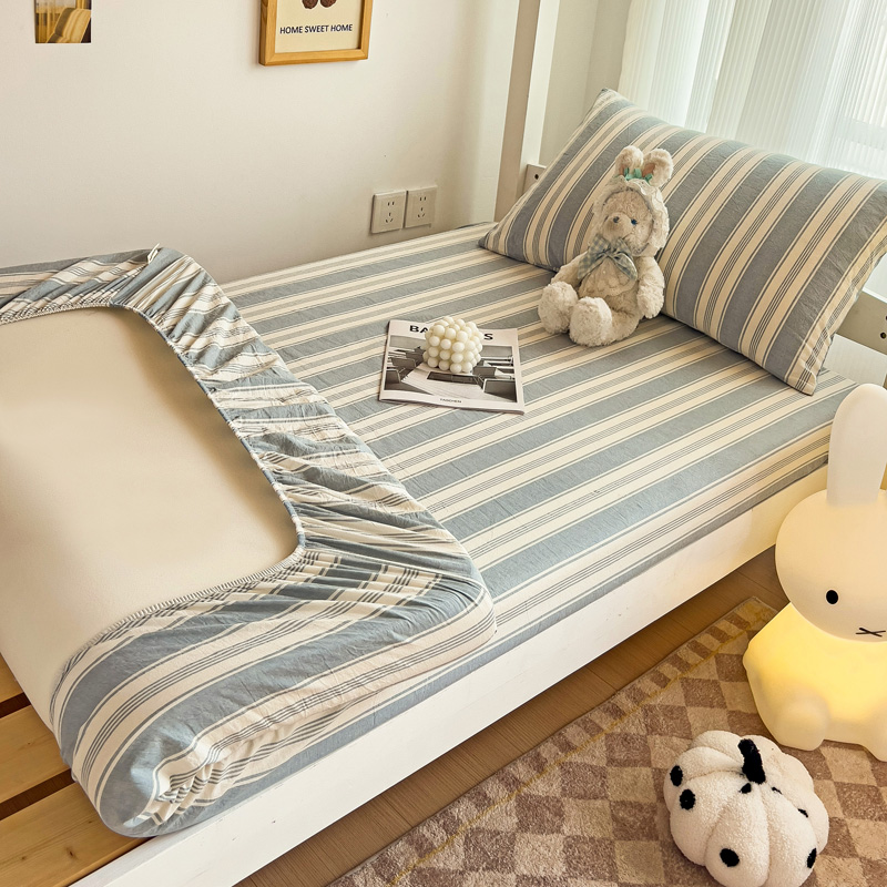 速发床单单件大学生宿舍0x20笠0人床垫保护套全棉水洗棉床罩