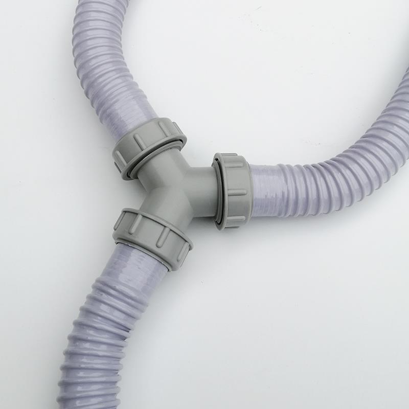 速发洗衣盆双槽石水石台柜110下英器套装Y型三通下水管一大一小配