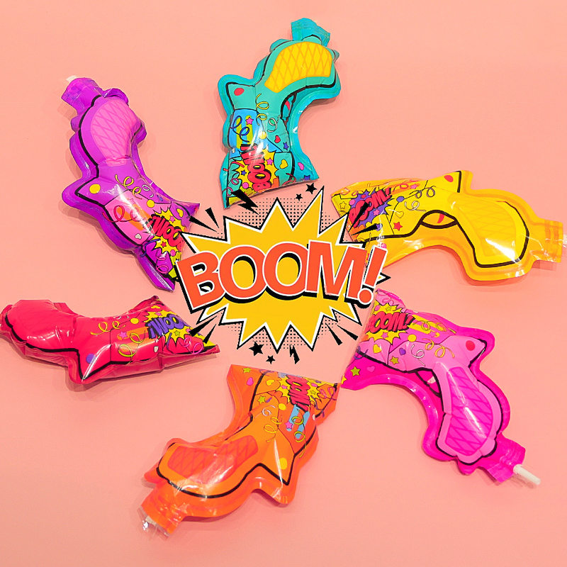 速发礼持礼花枪毕业季生日派对儿童氛围聚会活动手气充花筒玩具