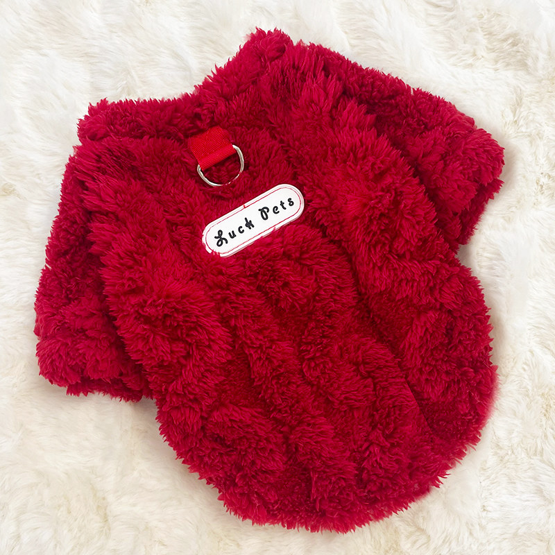 速发加厚纳暖泰犬衣服秋冬天季比熊小型迪博美雪保瑞博美小狗