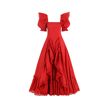 《鹦鹉梨严选》车厘子红纯棉连衣裙Selkie Collection SKPC1619SL