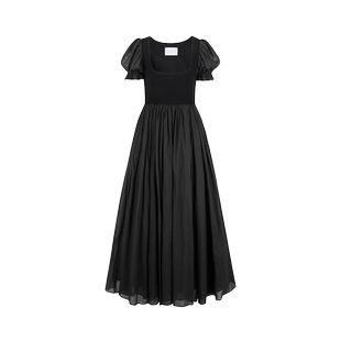 Collection 长裙Selkie 早秋系列｜黑色大裙摆 优雅泡泡袖