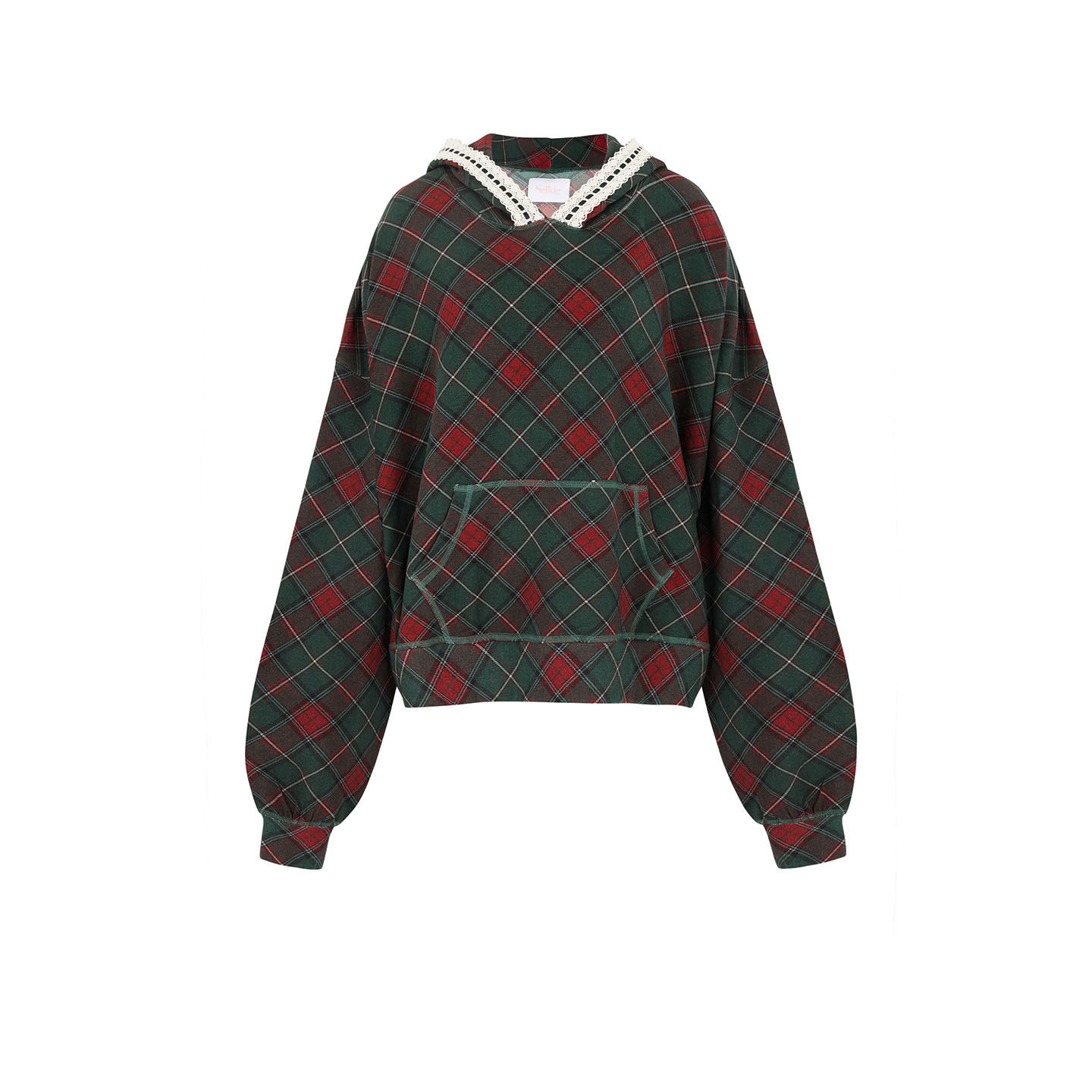 圣诞特辑|睡衣派对 圣诞快乐格纹卫衣卫裤套装Selkie Collection,女装/女士精品,卫衣/绒衫,淘宝优惠券,粉丝福利购,淘宝优惠卷