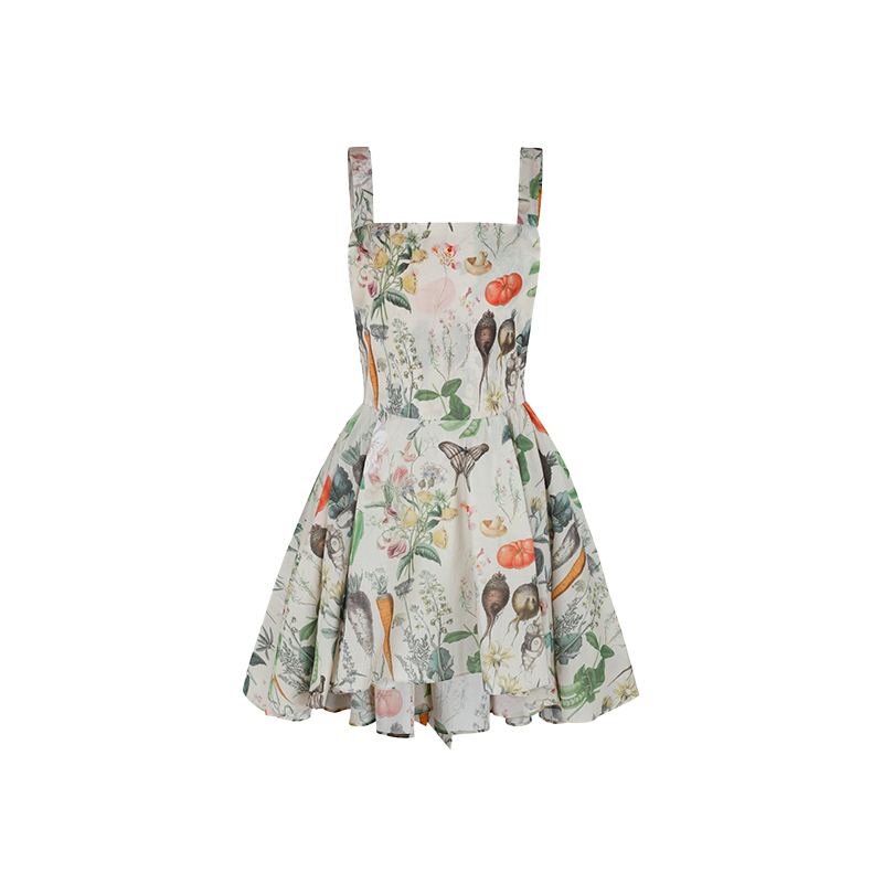 Selkie杏底群英荟萃迷你半身裙