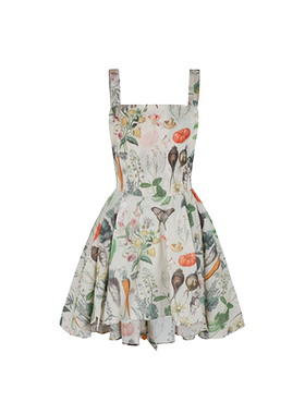 春上新｜杏底群英荟萃印花迷你半身裙Selkie Collection