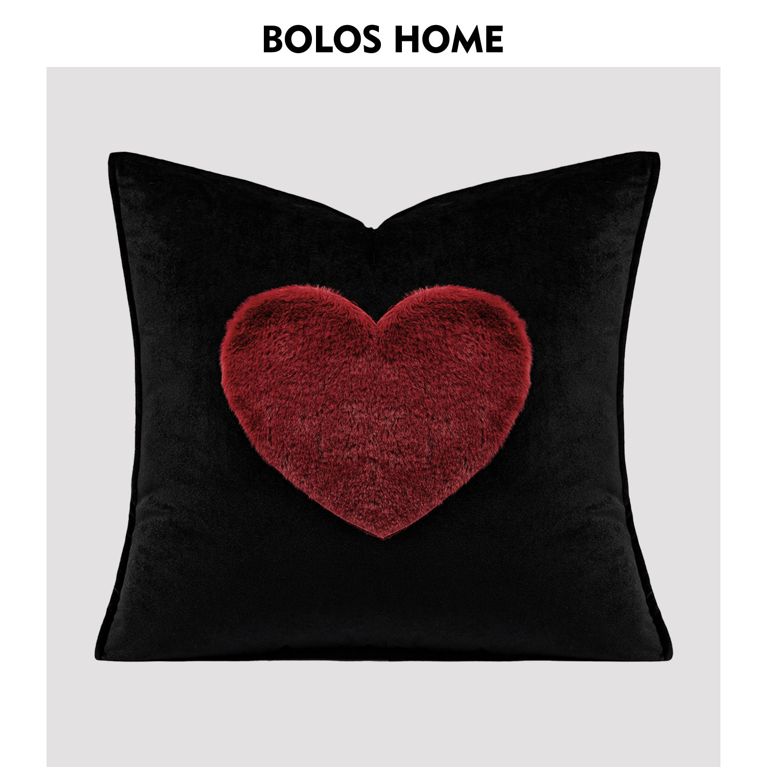 柏洛斯现代简约仿毛爱心抱枕沙发客厅奶油风轻奢创意方形腰靠垫枕,居家布艺,靠垫/抱枕,淘宝优惠券,粉丝福利购,淘宝优惠卷