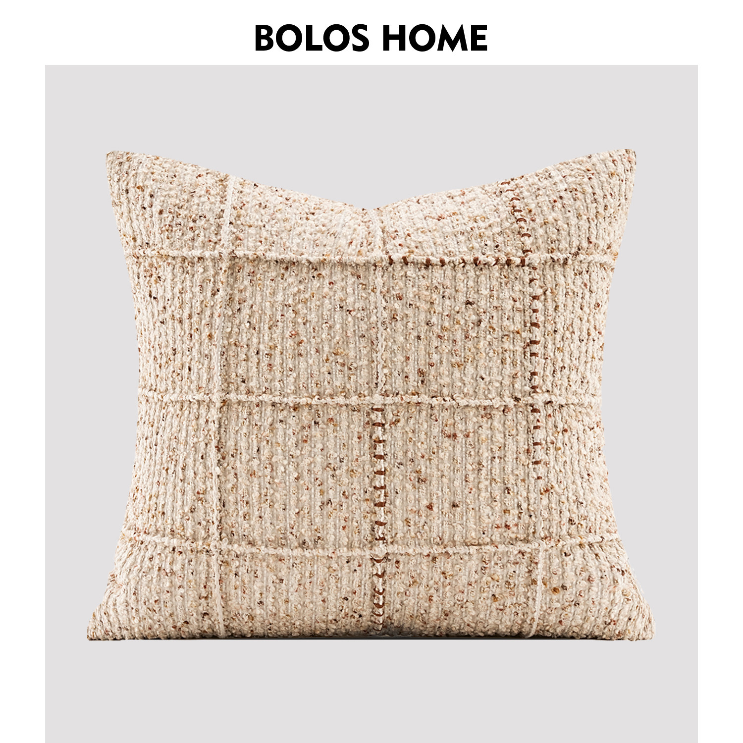 柏洛斯自然侘寂风米橙颗粒肌理简约日式民宿抱枕沙发床上靠垫套,居家布艺,靠垫/抱枕,淘宝优惠券,粉丝福利购,淘宝优惠卷