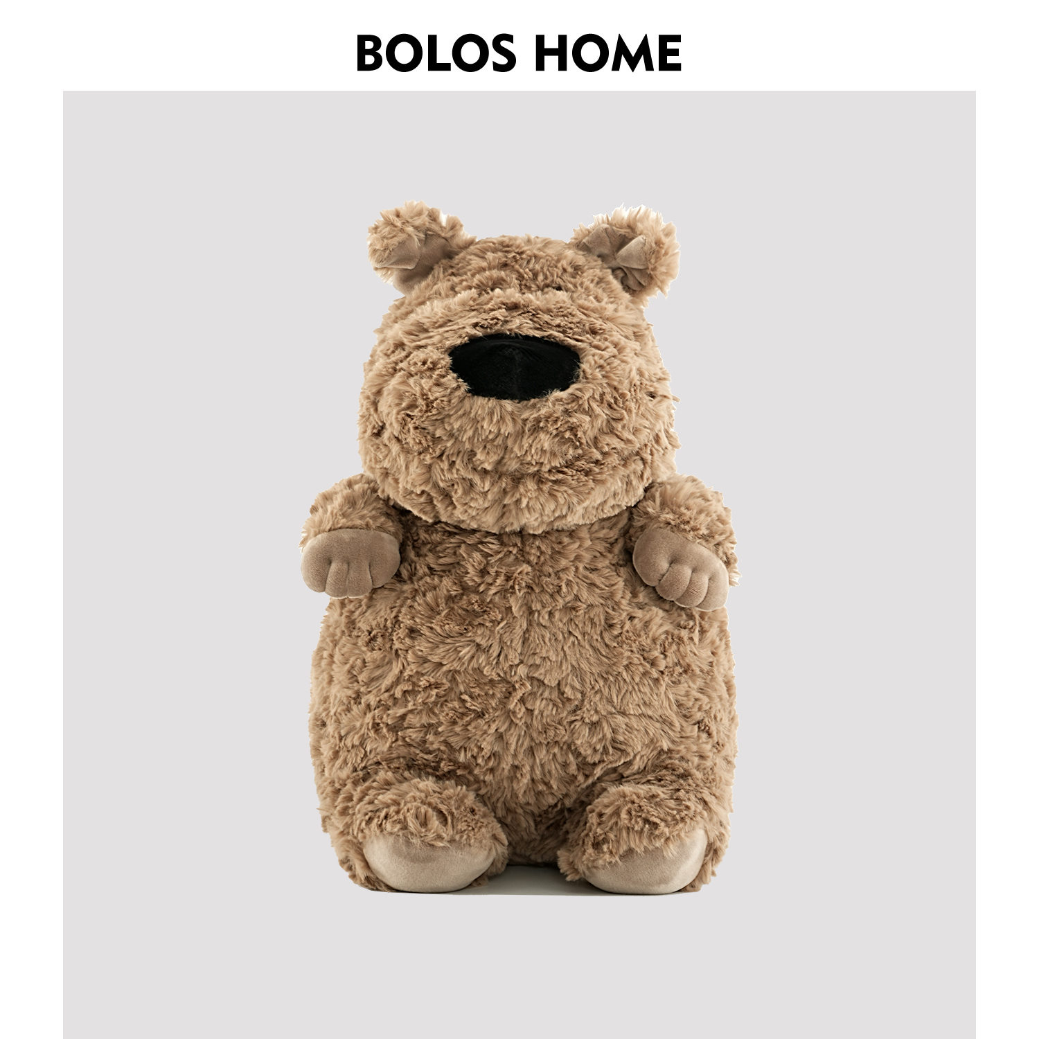 BOLOS HOME卡通高级小熊玩偶毛绒公仔抱枕儿童送男女生样板房玩偶