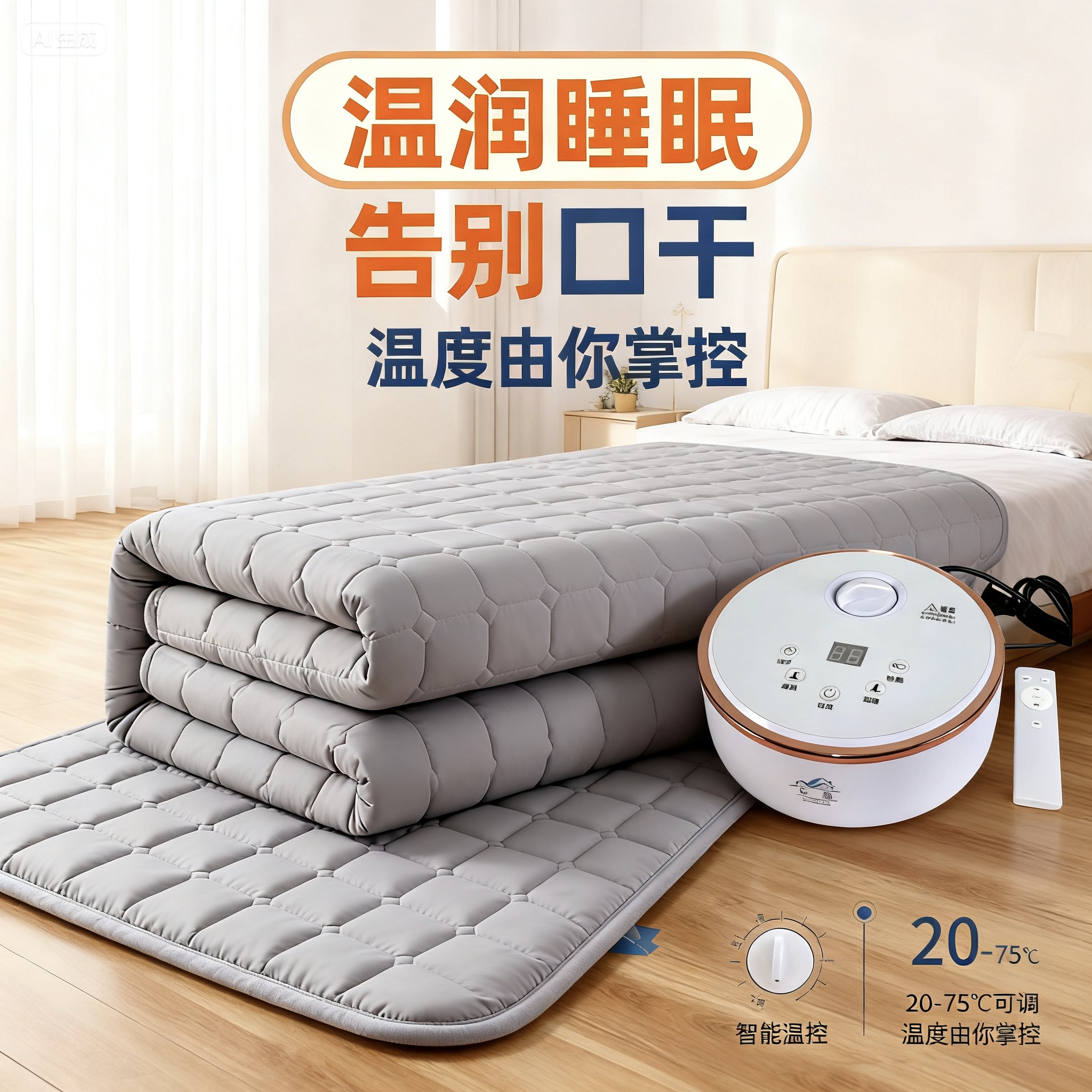 水暖毯单双人家用智能省电