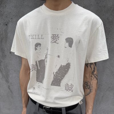 7HILL25ss「爱与诚」成衣染色单缝线NewVintage短袖T恤