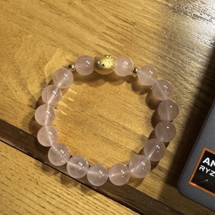 KT猫黄金hello Kitty凯蒂猫手链999足金送女友老婆七夕情人节礼