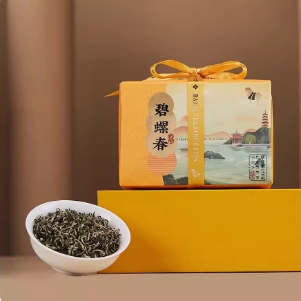 八马茶叶2026年新茶特级碧螺春明前绿茶纸包装
