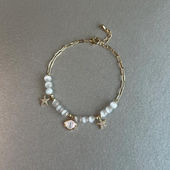 复古海星贝壳手链 vintage中古高颜值串珠手链清冷适合夏天手饰