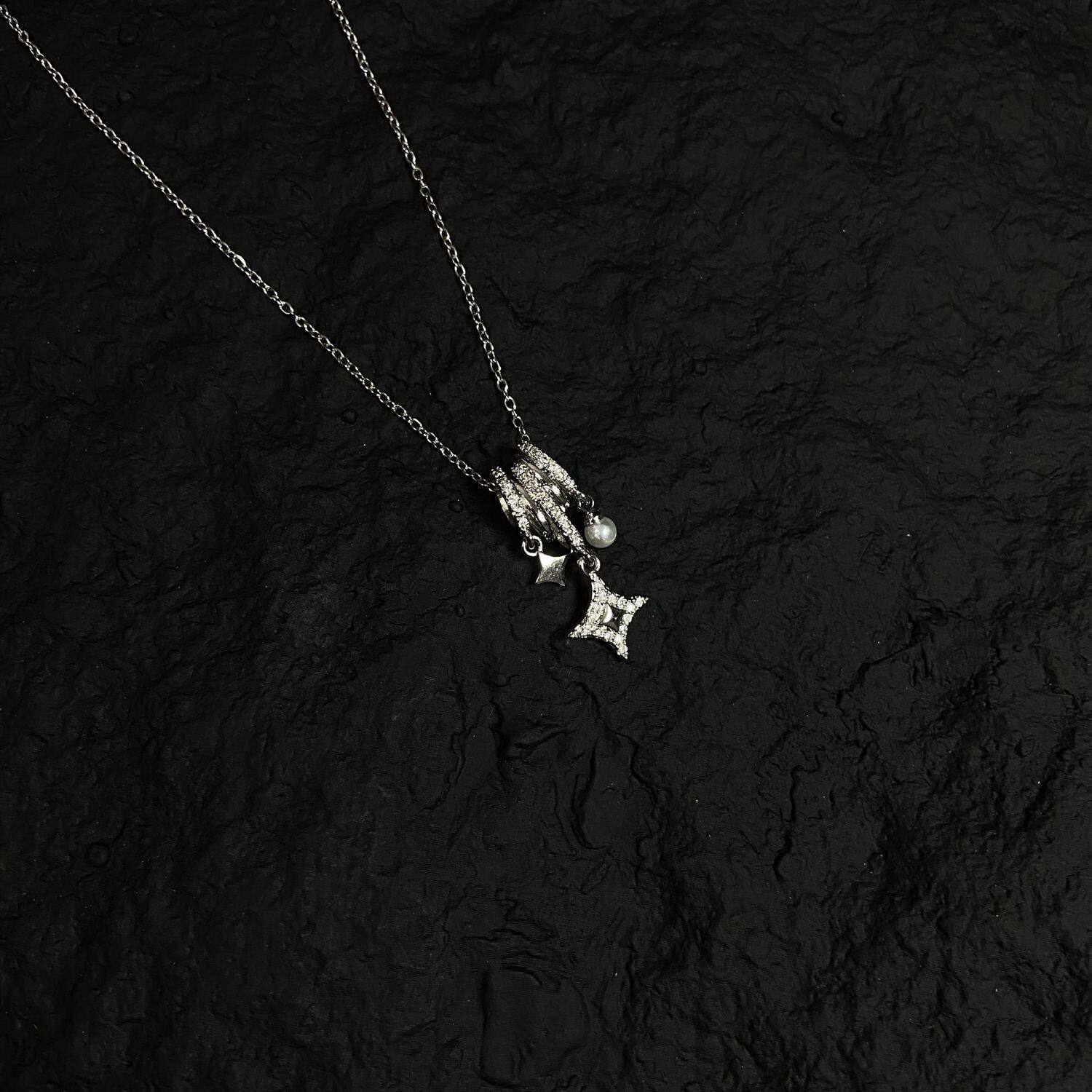 Vintage 古著【WhiteStar】项链