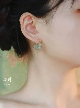 温柔气质耳夹无耳洞女蚊香盘