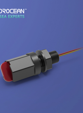 水下旋钮通断开关ROV水下机器人M10弱电防水旋转开关铝合金不锈钢