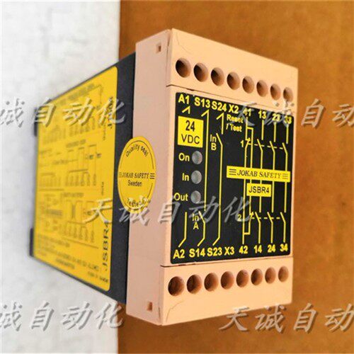 JOKAB SAFETY安全继电器JSBR4 DC24V JSR1T-0S现货议价