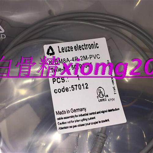 德国传感器连接线K-D M8A-4P-2M-PVC 现货  50104524