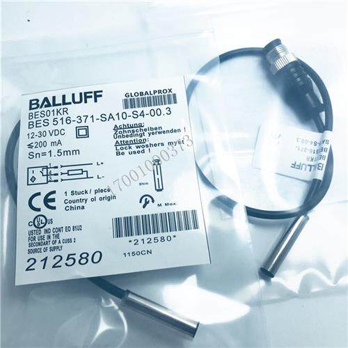 BALLUFF巴鲁夫电感式接近开关BES01KR  BES 516-371-SA10-S4-00,3