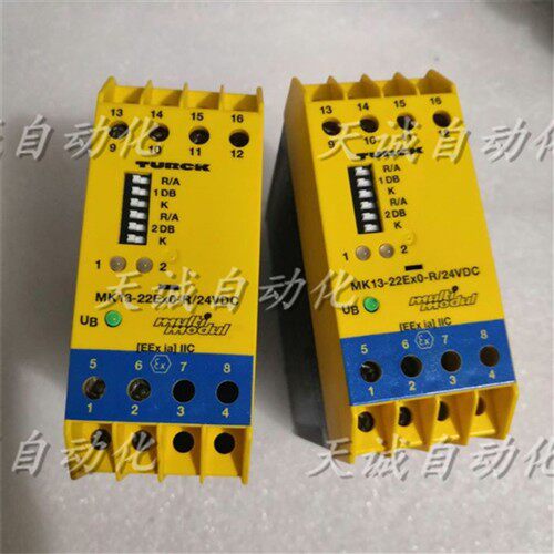 原装进口图尔克安全栅TURCK MK13-22EX0-R/24VDC  MK13-22EXO-R