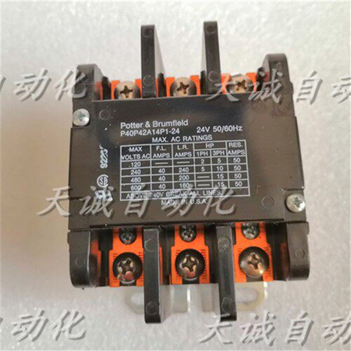 现货原装美国TE Potter&Brumfield接触器 P40P142AP1-24 24V