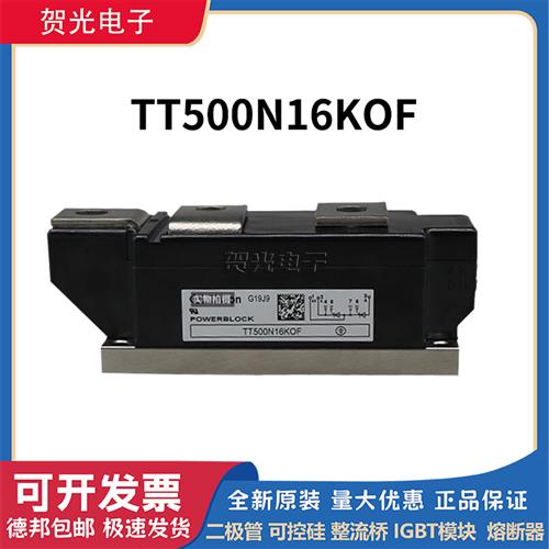 可控硅模块TT500N14KOF TT500N16KOF TT500N18KOF TT500N12KOF - 实物图