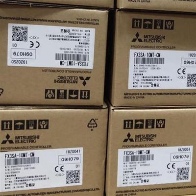 原装正品PLC FX3SA-10MR-CM  FX3SA-10MT-CM全新包邮