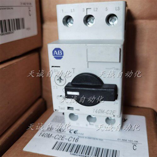 Allen-Bradley电动机保护断路器开关140M-C2E-B10 B16 B25B40B63A