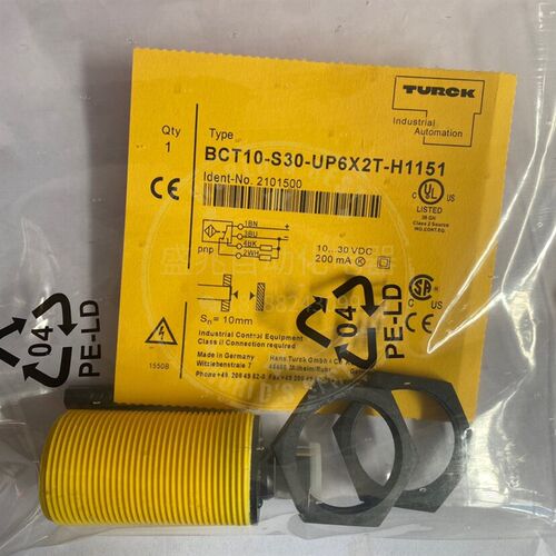全新TURCK图尔克BCT10-S30-UP6X2T-H1151电容式接近开关传感器