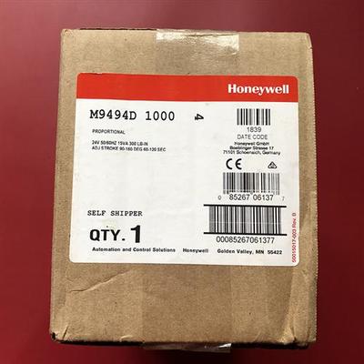 美国honeywellM9494D1000电动执行器原装正品假一罚十