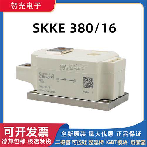 全新西门康SKKE 380/16  SKKE600/16功率二极管T模块 SKKE600F12