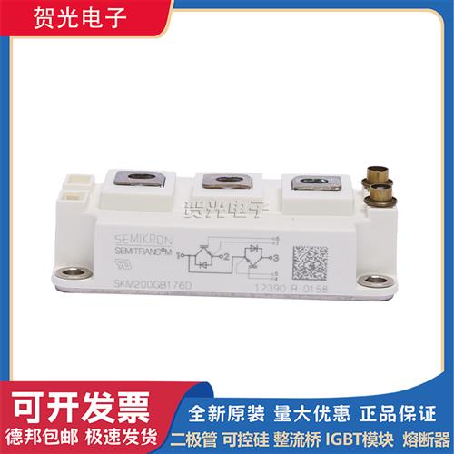 西门康可控硅IGBT模块,现货SKM200GB176D 原装现货图片