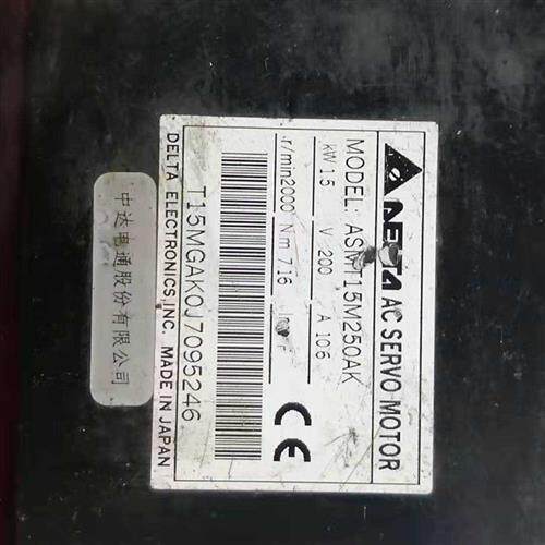 ASMT15M250AK伺服电机成色漂亮保修三个月 议价