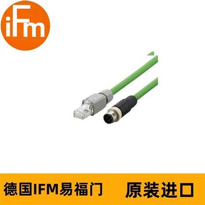 IFM带插头连接电缆E12492 VSTGN040ZDS0010L04STGP040--S