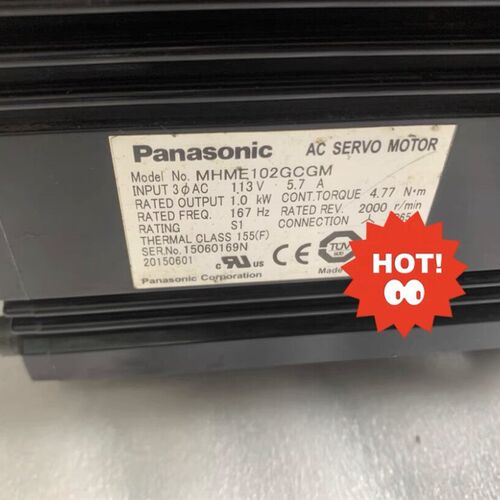 电机MHME102GCGM   MDME102GCGM  实物拍摄