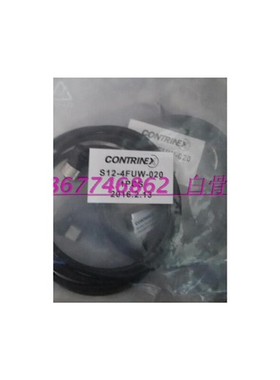全新瑞士Contrinex科瑞传感器连接线S12-4FUW-020 S12-3FUW-020