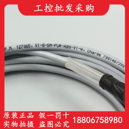 P+F倍加福全新原装V1-G-5M-PUR-ABG-V1-W公母头带屏蔽127065现货
