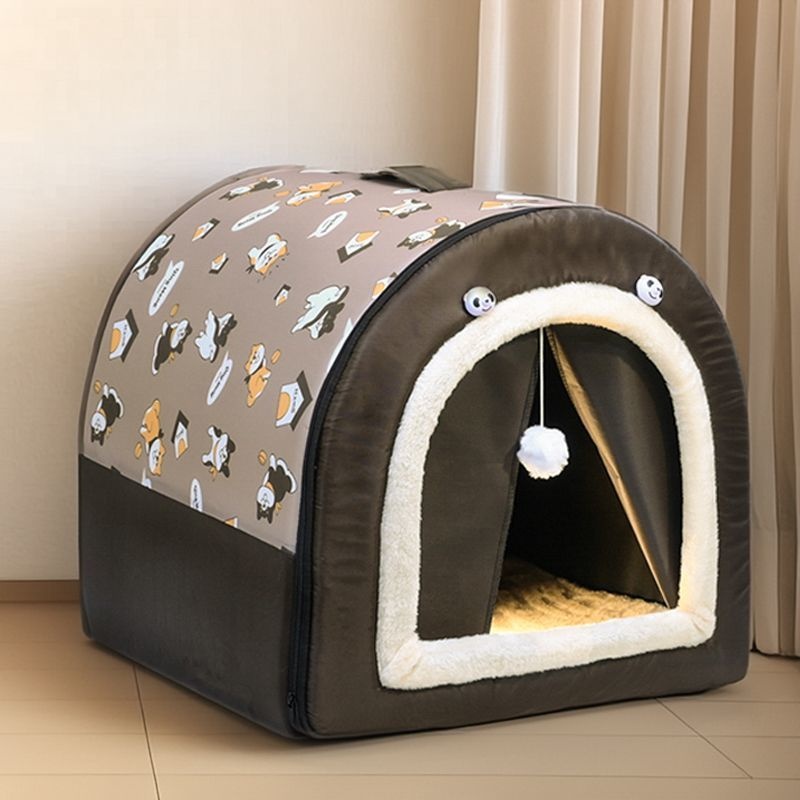 防水门帘狗窝猫窝冬天保暖可拆洗小中型犬四季通用封闭式房子型