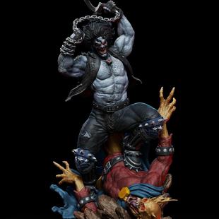 罗伯爆狼正义联盟3d打印模型文件STL数据文件高精度24H自动发货