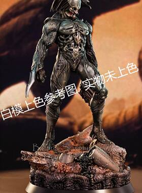 独家gk白模铁血战士3d打印模型白模上色练习雕像高颜值