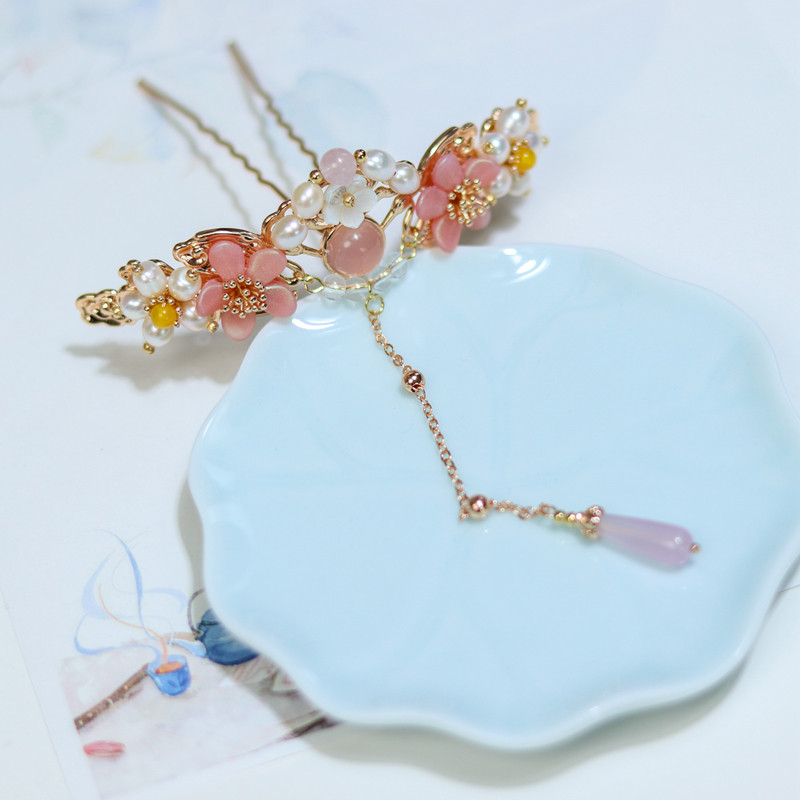 风晚林原创古风仙女儿童汉服配饰发冠流苏多用眉心坠桃李若梦,饰品/流行首饰/时尚饰品新,发饰,淘宝优惠券,粉丝福利购,淘宝优惠卷