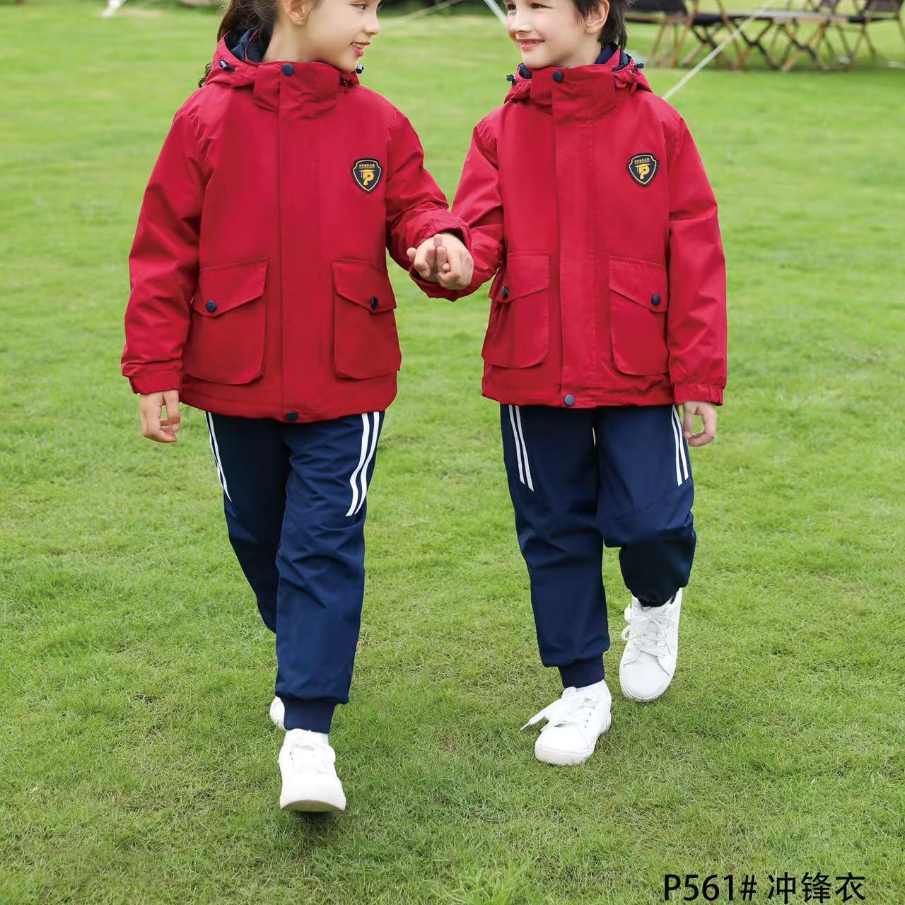 儿童冲锋衣三合一2025秋冬新款