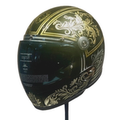 Omega欧米伽 银箔线条 VELDT碳纤维复古头盔