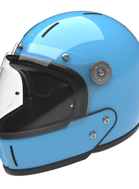 Topaz托帕石兰-VELDT碳纤维复古头盔