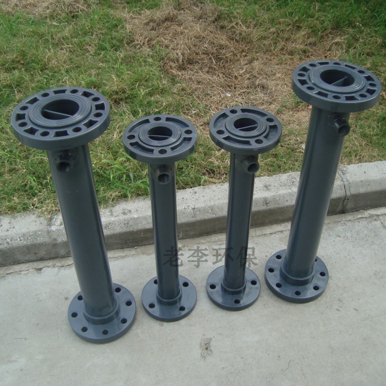 不锈钢/upvc塑料水液体管道混合器 dn50/65/80/100法兰静态混合器