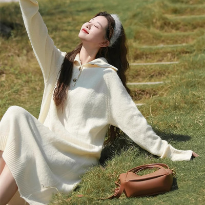 中长款毛衣女2024秋冬季新款爆款